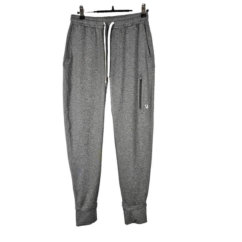 Vuori Men's Sunday Performance Jogger Pants Size XS Gray Drawstring Comfort
